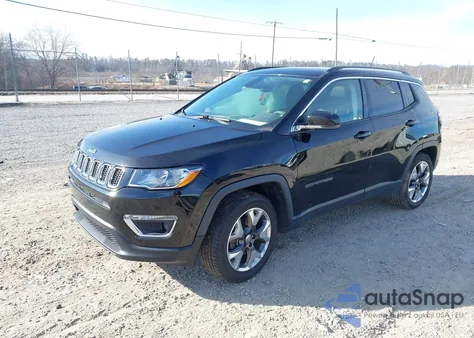 2018 Jeep Compass Limited Fwd из США, поврежденный, VIN 3C4NJCCB2JT122042
